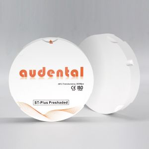 Smooth Surface Vita 16 Round Disc ST/DST-Plus Multilayer Zirconia Block 900Mpa