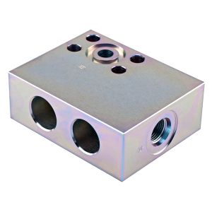 Custom Hydraulic Manifold Block with CNC Custom Service Direct Factory Supply