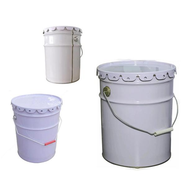 Quality Stackable Rust Proof 5 Gallon Metal Paint Bucket For Paint  Solvent wholesale