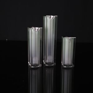 Grey 15ml 30ml 50ml Lotion Airless Pump Container