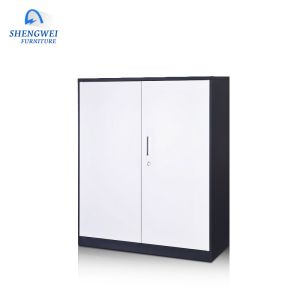 2 Door Small Knock Down Structure Anti Corrosion Half Height Locker
