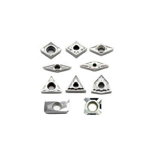 TNMG160404 K10 Durable Indexable Carbide Inserts Aluminium Finish Turning
