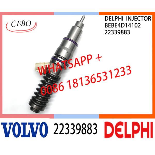 22339883 BEBE4D14102 Fuel engine Diesel Injector 22339883 BEBE4D14102 E3.18 for VOL D16 STAGE 111A