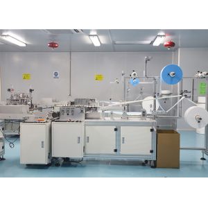 Disposable Non Woven Mask Making Machine Aluminum Alloy High Productivity