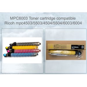 Mp C6003 Cymk Printer Toner Cartridge Compatible For Mpc4503 With Chip