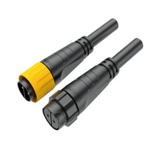 Cheap 380V IP67 Male Female Wire Connectors With PA66 Shell Material And Crimping Terminals for sale