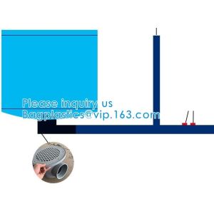 Aquaculture Pool PVC Coated Cloth COATED BANNER Tarpaulin Greenhouse Fish Pond