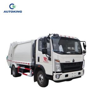 1.2 Tons Sanitation Truck 2525 Small Garbage Collection Truck Rear Loader