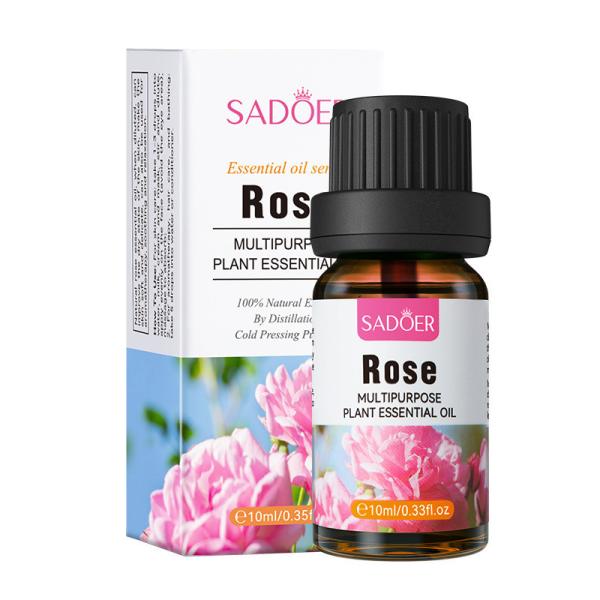 10ML Rose Lavender Diffuser Essential Oils Organic For Skin MSDS