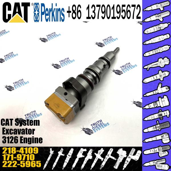 Quality 10R-1257 common rail injector 218-4109 178-6342 injector for Caterpillar 3126E engine fuel injector nozzle 10R-1257 177- wholesale