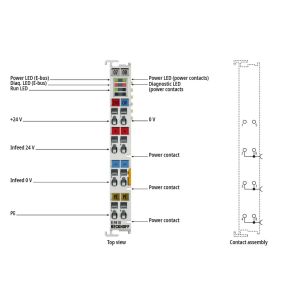 EL9410 Beckhoff Standard EL Supply with Typ. 70 mA E-bus/4 Input Current
