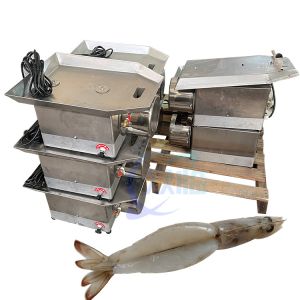 0.12KW Stable Shrimp Cutting Machine Multi Function 510x400x300mm