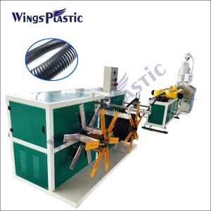 HDPE Single Wall Corrugated Pipe Machine Pp Ppr Pe Pvc Pipe Extruder Machine