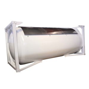 24500L Liquid Oxygen ISO Container CSC 40ft Tank Container 60m3