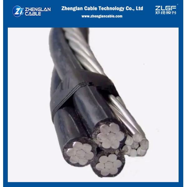 Quality 1kv Quadruplex Service Drop Cable Aluminum Overhead Insulated Cable Abc Icea S-76-474 wholesale