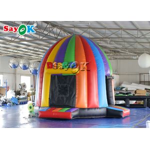 Best Inflatable Tent 5x4x3.8mH Inflatable Disco Dome Bouncy Castle With Magic