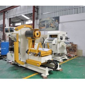 Hydraulic Press 25 Ton Sheet Metal Coil Feeder Decoiler Straightener With