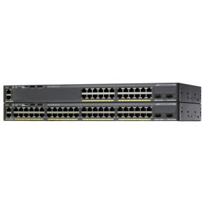 Cisco Catalyst 2960-X 48 Port Gigabit Ethernet, 4 x 1G SFP, LAN Base Switch WS