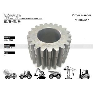 Cheap K9000794 Easy To Install DH300-7 Travel 3 Stage Sun Gear Smooth Operation in Excavator Transmission System Made of Steel for sale