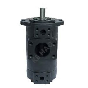 Black Hydraulic Gear Pump / Original  424b Hydraulic Pump Powerful
