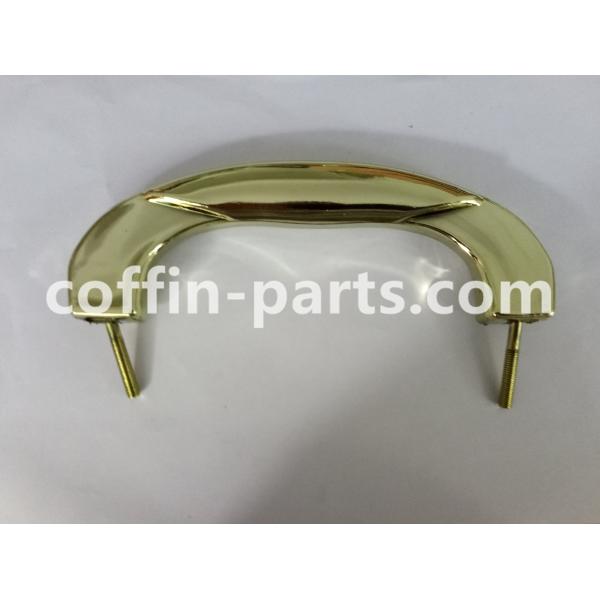 Pale Gold Plastic And Metal Casket Hardware , Wholesale Coffin Handles H9021
