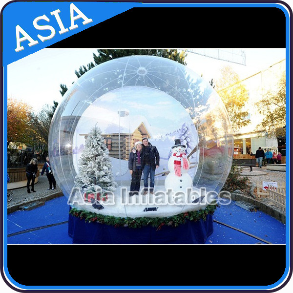 Olaf Inflatable Snow Globe Advertising Inflatable Bubble Tent With Frozen