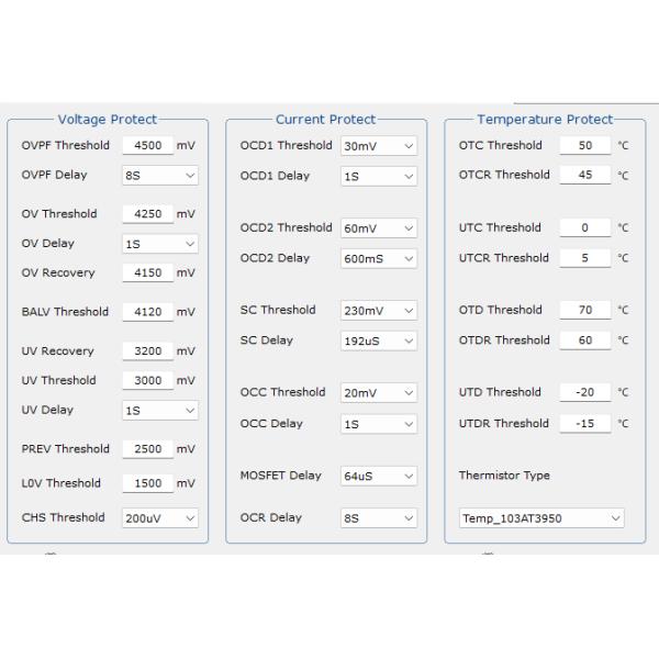 6S 7S 8S 9S 10S 11S 12S 13S Battery PCM Adjustable BMS For 25.9V Li Ion Battery Packs