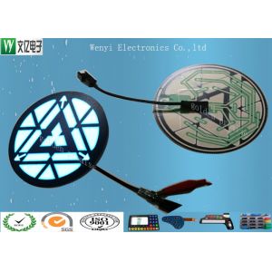 8000 to 10000 Long hours blue and white light EL Panel Backlight FPC Membrane