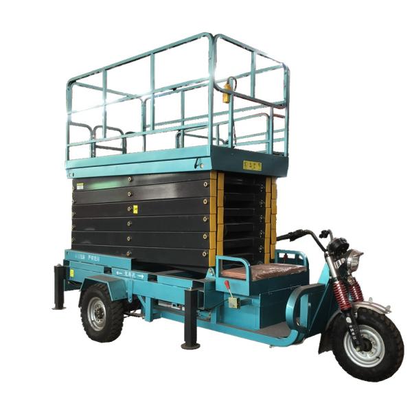 Quality Hot-selling Hydraulic Electric Tricycle  Mobile Scissor Lift Platform with Simple Structure Easy Operation and Low Price wholesale