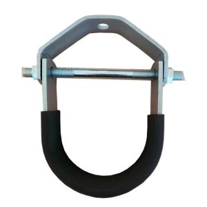 China Galvanized Adjustable Rubber Lined Clevis Hanger Seismic Accessories for Construction on sale