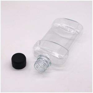 Customizable Color 250ml PET Liquid Mouthwash Plastic Bottle Sealing Type SCREW