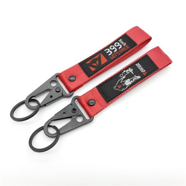 Quality Adventure-Ready ID Strap – Bold Text Customization + Swivel Hook Versatility + Motorcycle-Inspired Craftsmanship wholesale