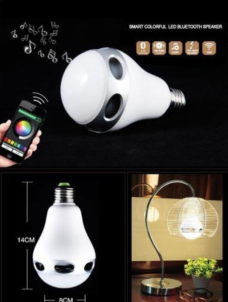 Quality APP control Bluetooth colorful Led Bulb Light Speaker wholesale