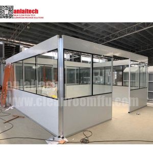 Prefabricated Clean room in class 1000 class 100 modular clean room booth
