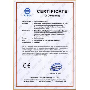 JFOPT CO.,LTD. Certifications