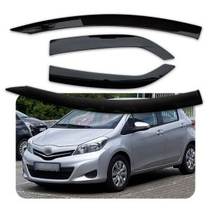 Original Window Vent Shades Dark Smoke Side Window Visors For Trucks OEM ODM