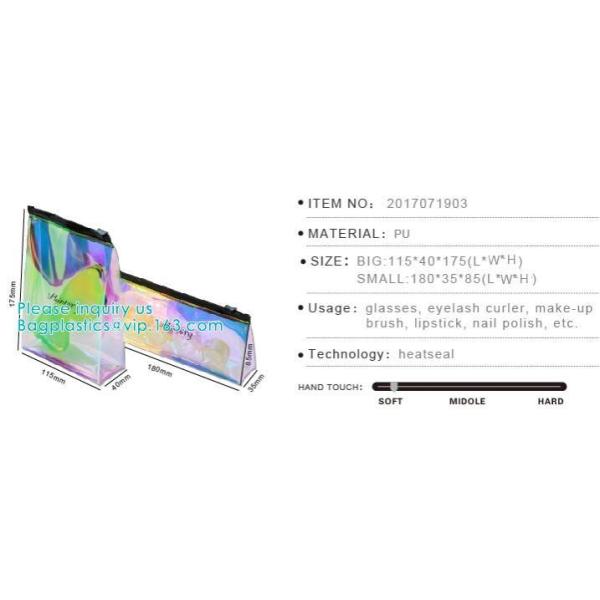 Zip lockk plastic waterproof bag for swimsuit, slider zipper pvc pouch Zip lockk bag, facial mask bag custom retail bags cus