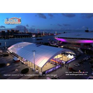 China TUV SGS CFM 60m Aluminum Structure Tent , Sports Event Clear Span Frame Tent on sale