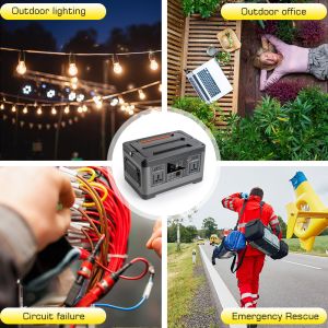 140400mAh Hiking Portable Solar Generators Solar Energy Storage System