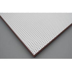 4/4/1mm Laminated Wall Perforated MDF Panel Acoustic Sound Absorbing Ceiling