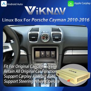 ViKNAV Linux Interface Box for Porsche Cayman 2010-2016 with Wireless CarPlay