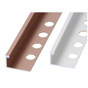 Decorative metallic interior baseboard for Aluminum cover line skirting board