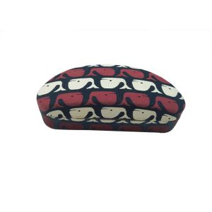 Cute Whale Canvas Big Custom Sunglass Case For Women And Youth