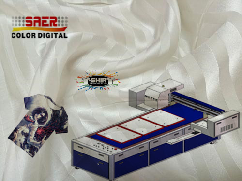 Quality Multifunction Flatbed 	T Shirt Printing Machine Automatic With Pigment Ink wholesale