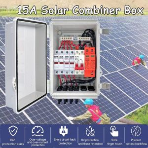 14 in 1out 500vdc To Protect Panels Solar Panel String Combiner Box with 32A PV