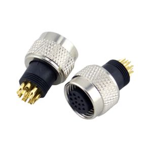 CCTV Camera IP67 / IP68 BNC Male Female Connector Quick Solderless Screw