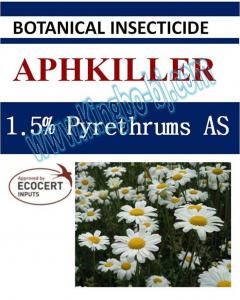 Cheap organic insecticide, 1.5% Aphkiller AS, pyrethrin, biopesticide, botanic, natural for sale