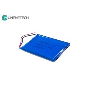 Li-Polymer Battery 3.7V 1200mAh 773045 1S LiPo Batteries for Fingerprint Scanner