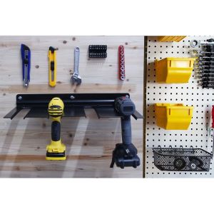 Wall Mount Drill Holder for White Power Tools Customized Instruction for Quick