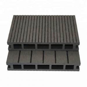 Cheap Co-Capped WPC Decking Tile Outdoor Floor Plastic Lumber with Waterproof Coating Layer for sale